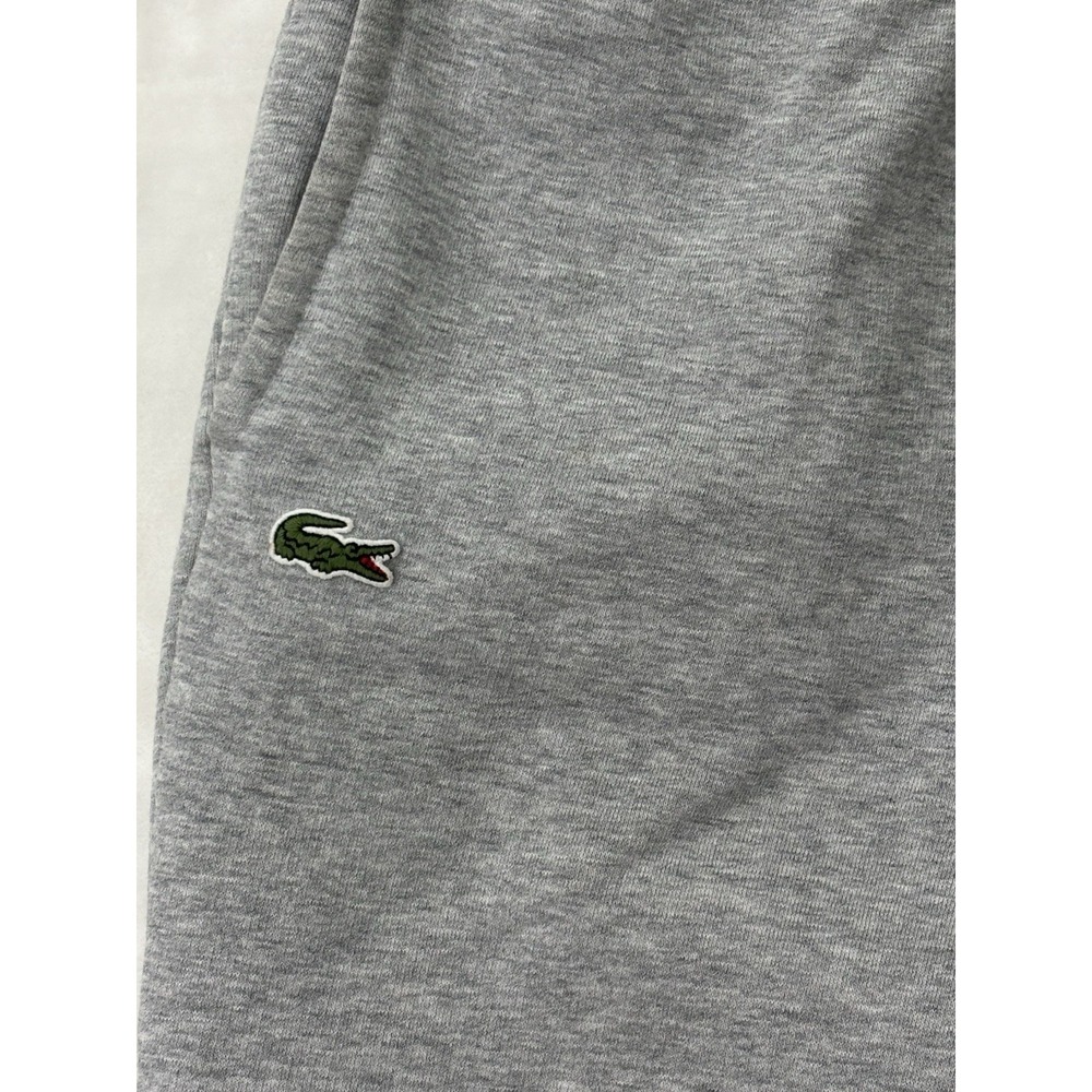 Lacoste Sport Sweatpants Mens XL Gray Fleece Jogger Lounge Athletic Pants 0485 - Picture 2 of 6